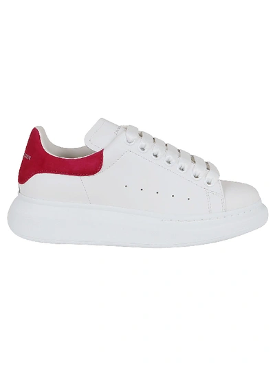 Alexander Mcqueen Larry White Leather Sneakers