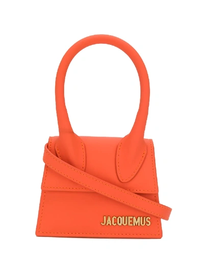 Jacquemus Le Chiquito迷你小手包 In Orange