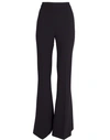 Safiyaa Women's Halluana Crepe Flared Trousers In Black