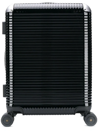 Fpm - Fabbrica Pelletterie Milano Bank Light Trolley In Schwarz