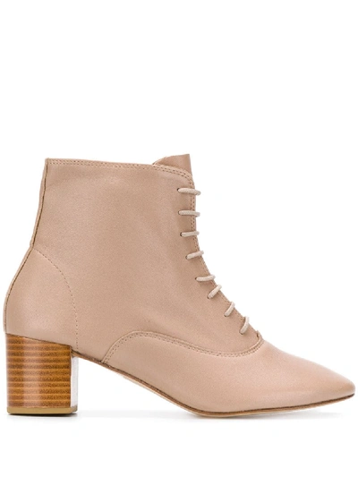 Repetto Marvin Ankle Boots In Neutrals