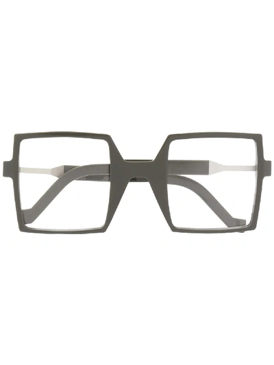 Vava Oversized Square Glasses In 灰色