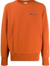 Champion Embroidered Logo Jumper In 橘色