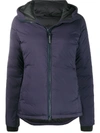 Canada Goose Padded Down Jacket In Blue
