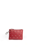 REBECCA MINKOFF Clip Pouch with Heart Studs
