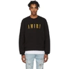 AMIRI BLACK LOGO CORE SWEATSHIRT