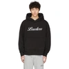 AMIRI AMIRI BLACK LOVELESS EMBROIDERED HOODIE