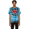 AMIRI AMIRI BLUE HEARTS TIE-DYE TEE