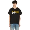 AMIRI AMIRI BLACK PLAYERS CLUB T-SHIRT