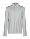 Aspesi Polo Shirts In Light Grey
