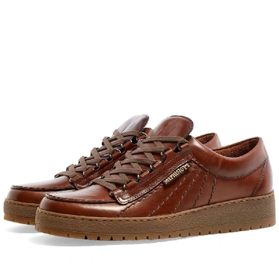 Mephisto Rainbow Heritage Shoes - Chestnut In Brown