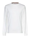 Brunello Cucinelli Sweater In White