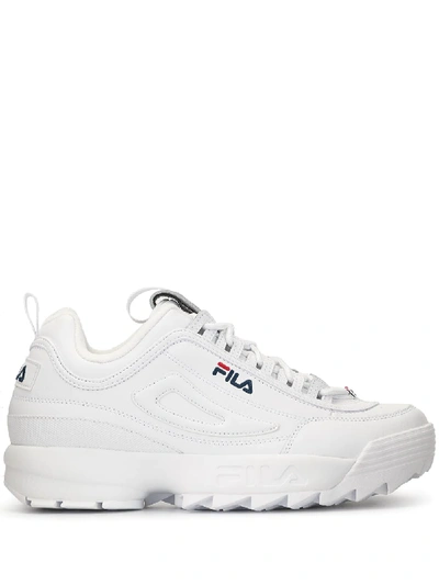 Fila Disruptor Chunky Sneakers In 白色