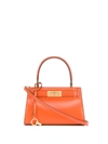 Tory Burch Lee Radziwill Petite Bag In Orange