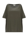 Crossley T-shirts In Military Green
