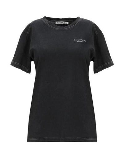 Acne Studios T-shirt In Black