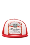 MOSCHINO MOSCHINO X BUDWEISER BASEBALL CAP