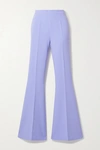 SAFIYAA HALLUANA STRETCH-CREPE FLARED PANTS