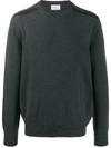 FERRAGAMO PANELLED KNITTED JUMPER