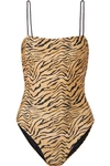 VIX Suri tiger-print swimsuit
