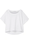 ALEXANDER WANG T CUT-OUT COTTON-JERSEY T-SHIRT