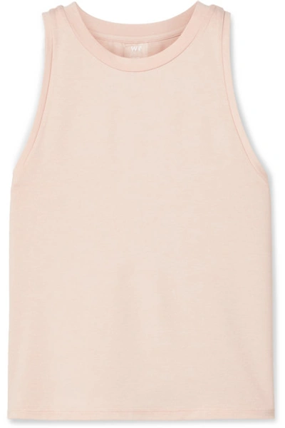 We/me The Foundation Stretch-jersey Tank In Blush