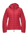 Parajumpers Down Jackets In Brick Red