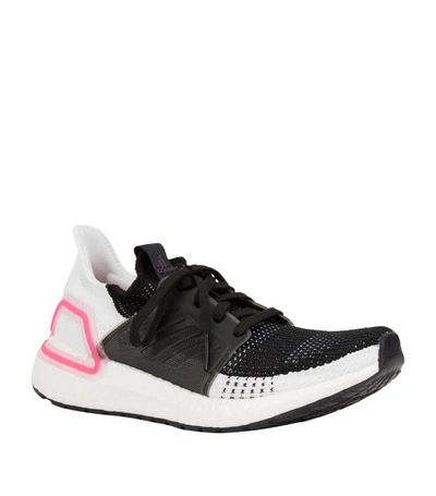 Adidas Originals Women's Ultraboost 19 Knit Low-top Sneakers In Core Black/ White