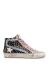 GOLDEN GOOSE GOLDEN GOOSE DELUXE BRAND DISTRESSED SLIDE SNEAKERS