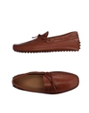 TOD'S TOD'S MAN LOAFERS BROWN SIZE 8 LEATHER,11157721LX 9