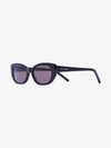 SAINT LAURENT SAINT LAURENT EYEWEAR BLACK BETTY OVAL SUNGLASSES,SL316BETTY00114526184