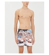 Orlebar Brown Start Your Engines Photograph Bulldog Regular-fit Swim Shorts