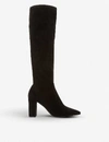 DUNE TAMPA KNEE-HIGH LEATHER BOOTS,942-10105-0090503680002011