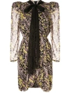 GIAMBATTISTA VALLI PRINTED SILK DRESS