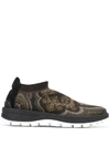 ETRO JACQUARD EFFECT SNEAKERS