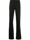 VERSACE HIGH-WAISTED BOOTCUT TROUSERS