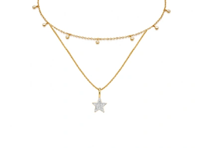 Missoma Gold Sparkling Cosmos Necklace Set