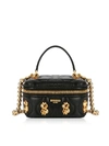 MOSCHINO BLACK DOLLARS BAULETTO BAG W/NAPPA,11155412