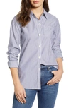 ALEX MILL STANDARD STRIPE SHIRT,WS022135