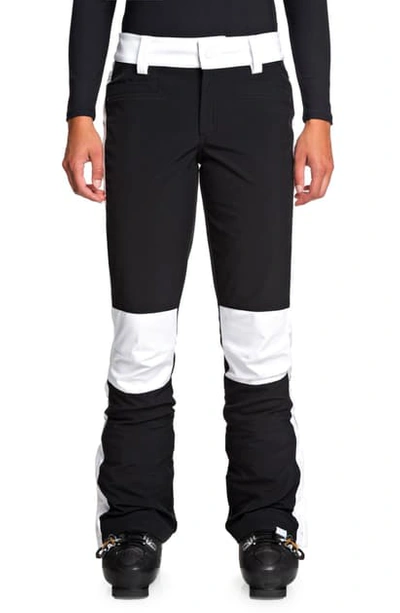 Roxy Creek Mountain Snow Pants In True Black