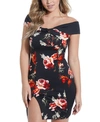 GUESS LUISA OFF-THE-SHOULDER DRESS