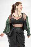 Le Mystere Dream Tisha Underwire T-shirt Bra In Black
