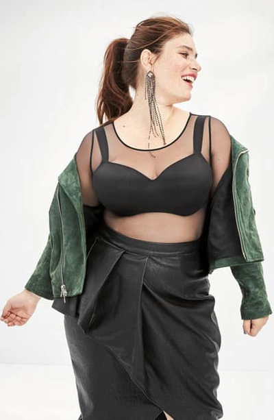 Le Mystere Dream Tisha Underwire T-shirt Bra In Black
