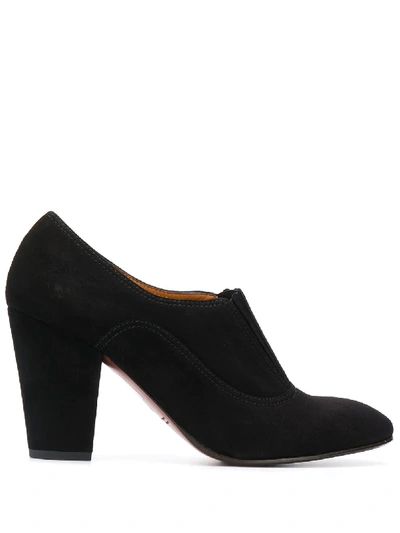 Chie Mihara Elaud Chunnky-heel Pumps In Black