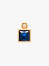 Anni Lu Gold-plated Cubic Zirconia Single Stud Earring In Metallic