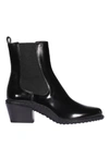 TOD'S PATENT LEATHER ANKLE BOOTS,8d5eb4b7-fbc6-3c96-8a29-07ff42088283