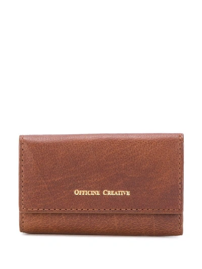 Officine Creative Poche Keyholder In Brown