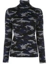 Aztech Mountain Matterhorn Turtle Neck Jumper In Blue