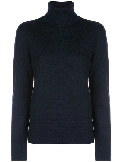 Aztech Mountain Matterhorn Turtleneck Jumper In Blue