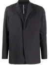Veilance Spere Notched-lapel Shirt Jacket In Black
